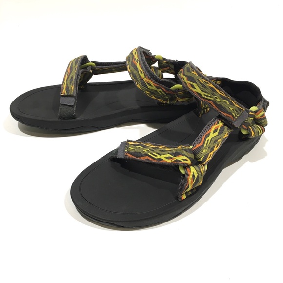 TEVA HURRICANE XLT 2 SPORTS SANDALS -YELLOW / MULTICOLOR -YOUTH US 6 -NEW - Picture 5 of 8